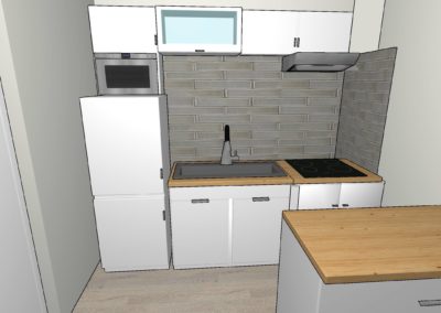 Différents projets de salles de bains.